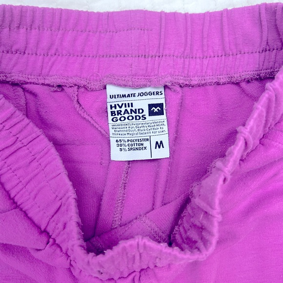 Hviii Brand Goods dark pink hoodie & joggers with olive & pink sweatshirt - Picture 8 of 13